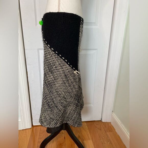 Large Size Vintage 90s/Y2k Miss Twidd Coquette Girl Rosette Skirt - Picture 2 of 8